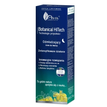 AVA Botanical HiTech Odmładzający Krem Do Twarzy Noc 50ml